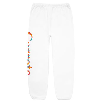 Carrots x L.L.A.M.A. Pattern Wordmark Sweatpants - White