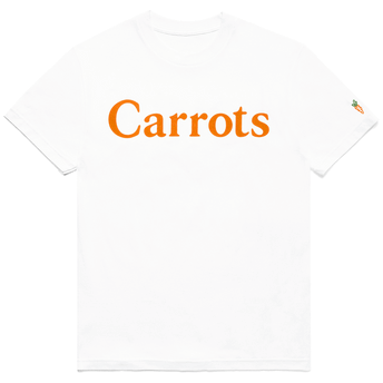 Carrots x L.L.A.M.A. Carrot Head Youth Tee - White